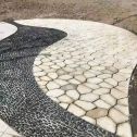 牡丹江 黄金麻冰裂缝室外铺装效果完美展示