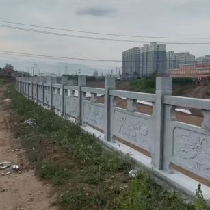牡丹江 石材河道栏杆