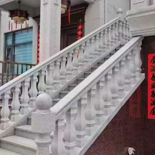牡丹江 天然石材 阳台庭院护栏、栏杆