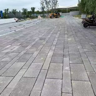 牡丹江仿古石铺装效果