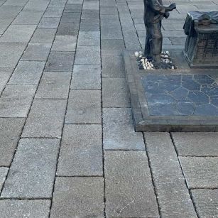 牡丹江仿古石铺装效果