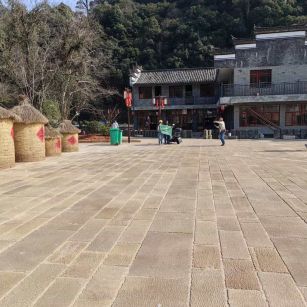 牡丹江仿古石铺装效果