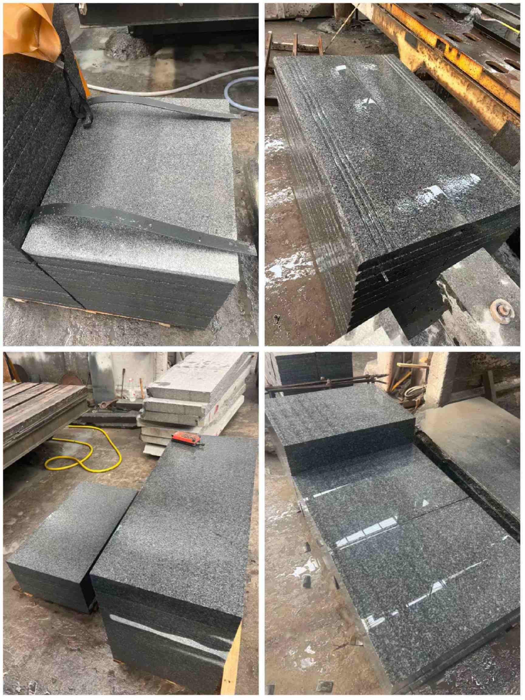 牡丹江 芝麻黑地铺石材