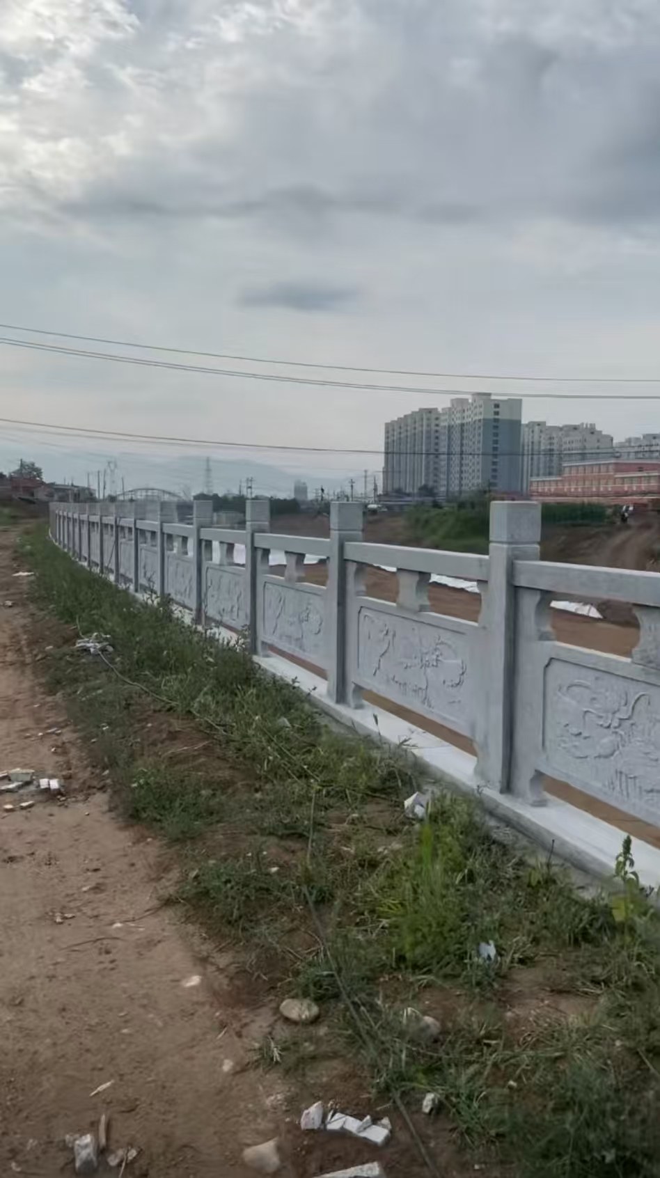 牡丹江 石材河道栏杆