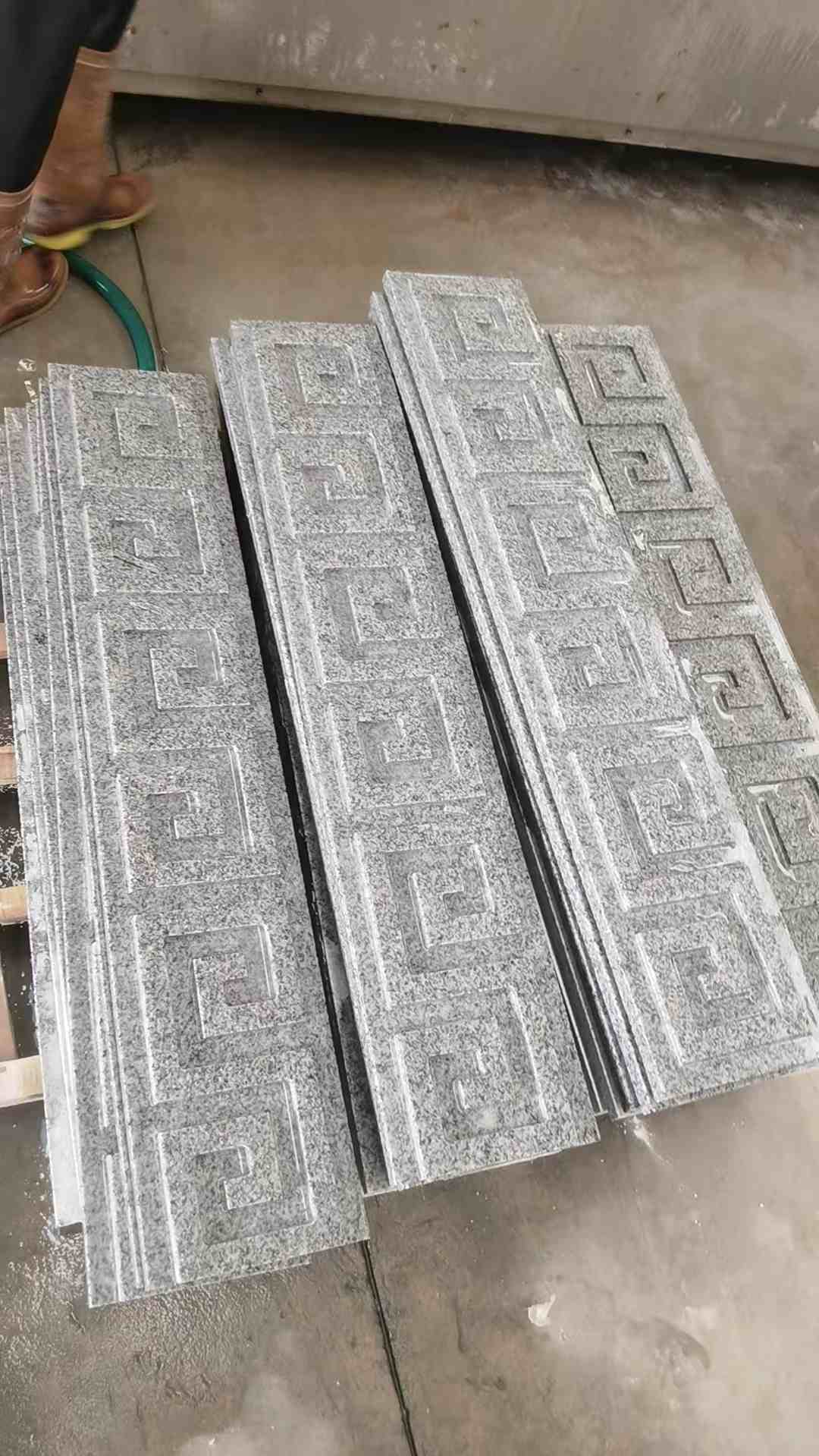 牡丹江 别墅回纹线条，雕刻