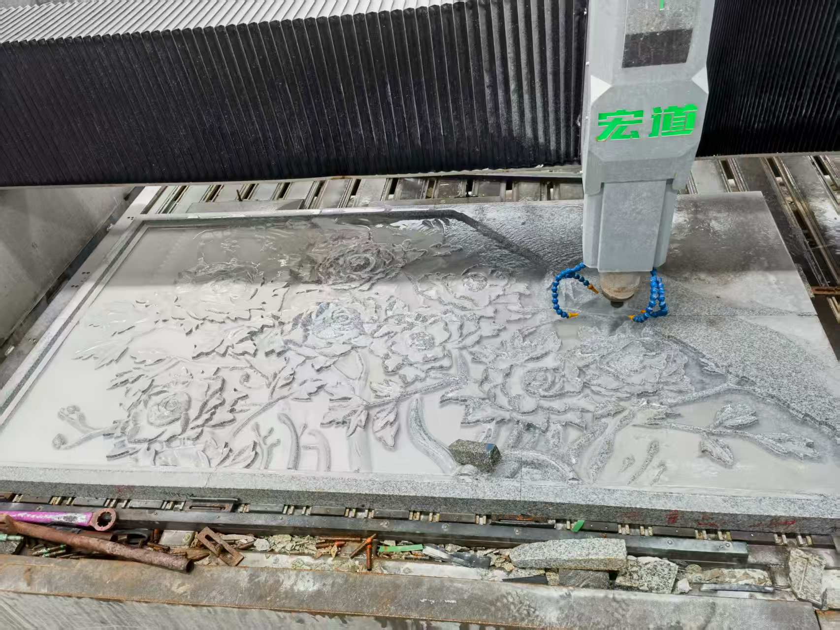 牡丹江 别墅墙面石材雕刻