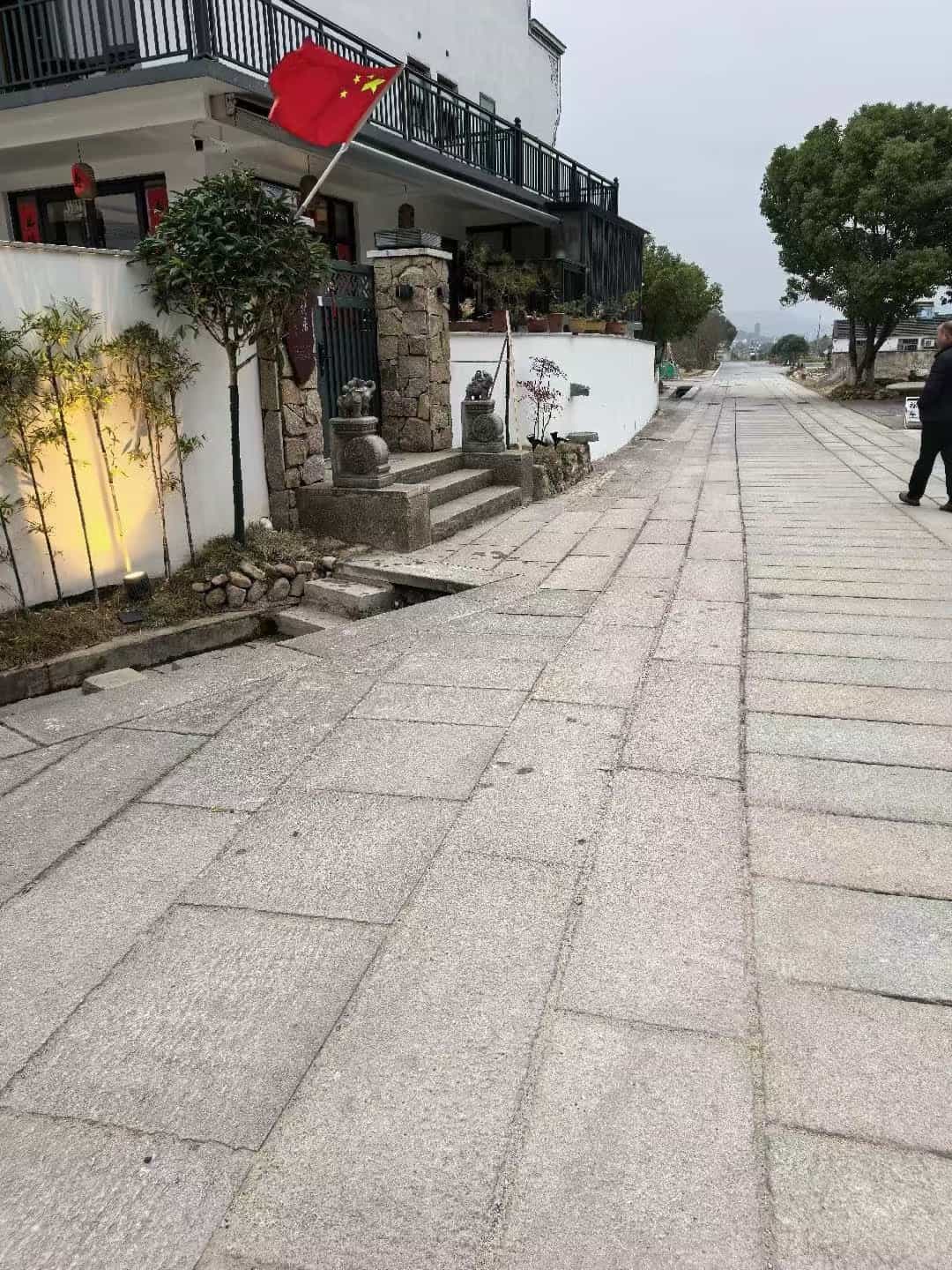 牡丹江仿古石铺装效果