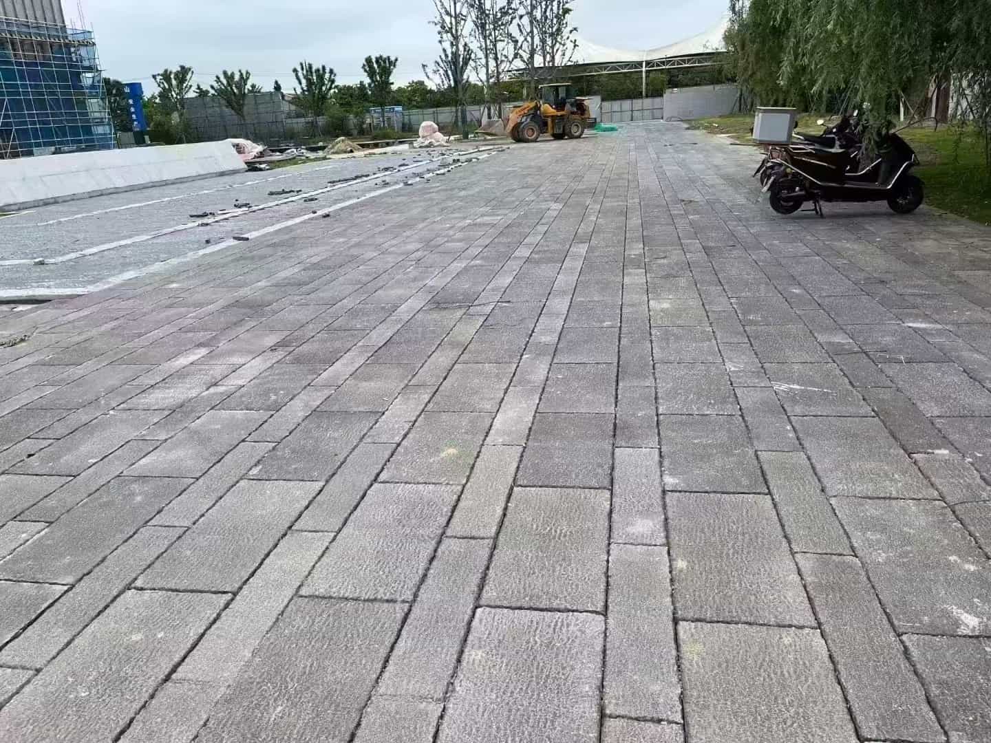 牡丹江仿古石铺装效果