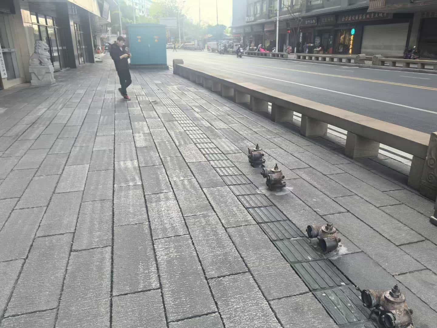 牡丹江仿古石铺装效果