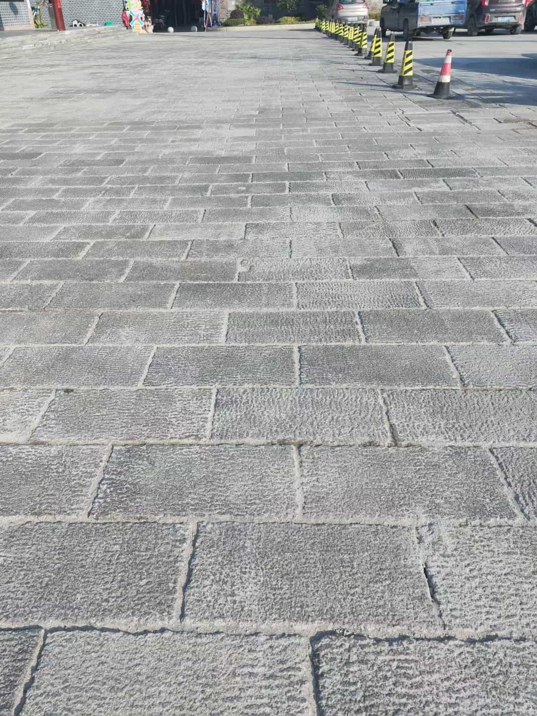 牡丹江仿古石铺装效果