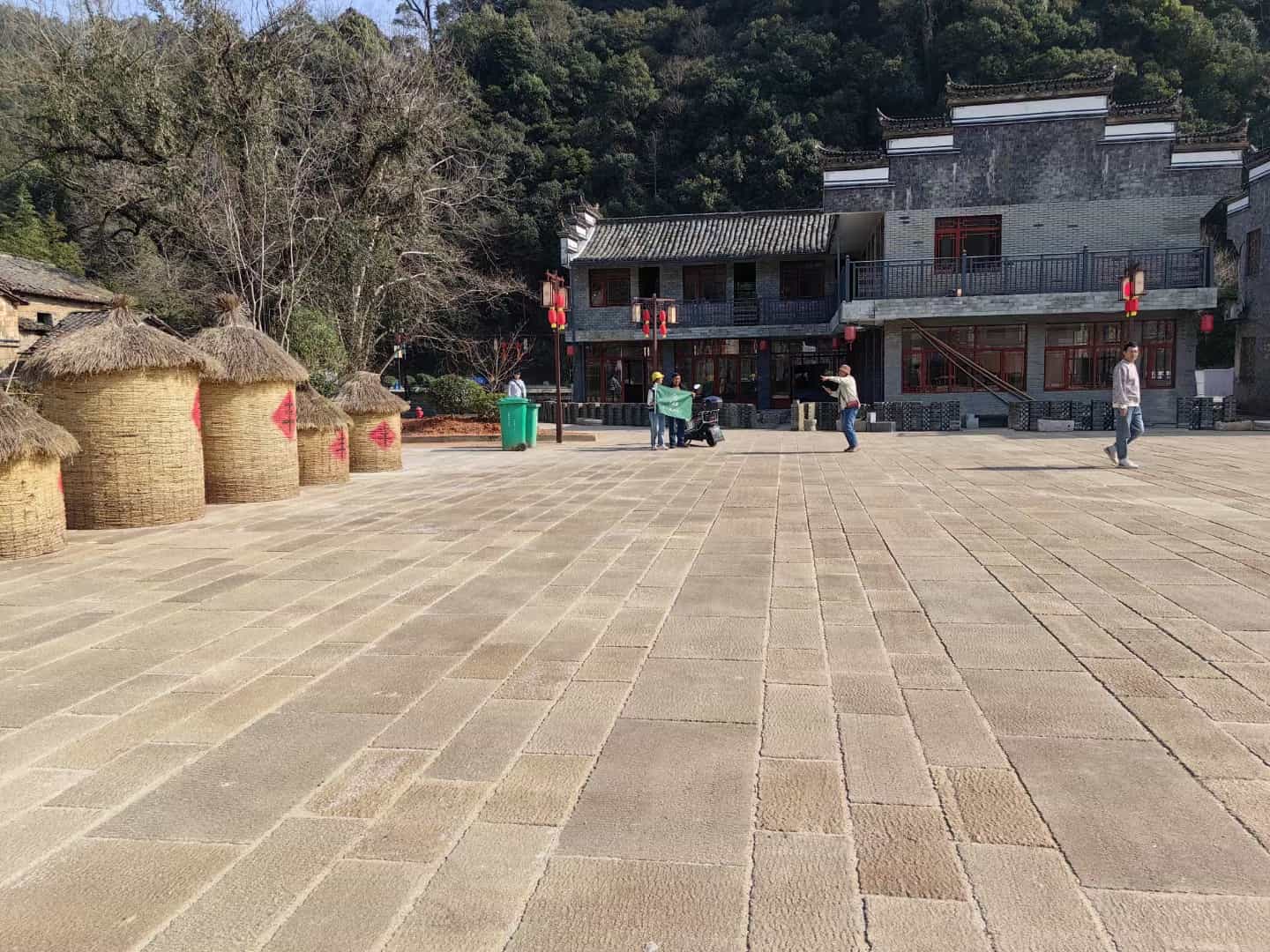 牡丹江仿古石铺装效果