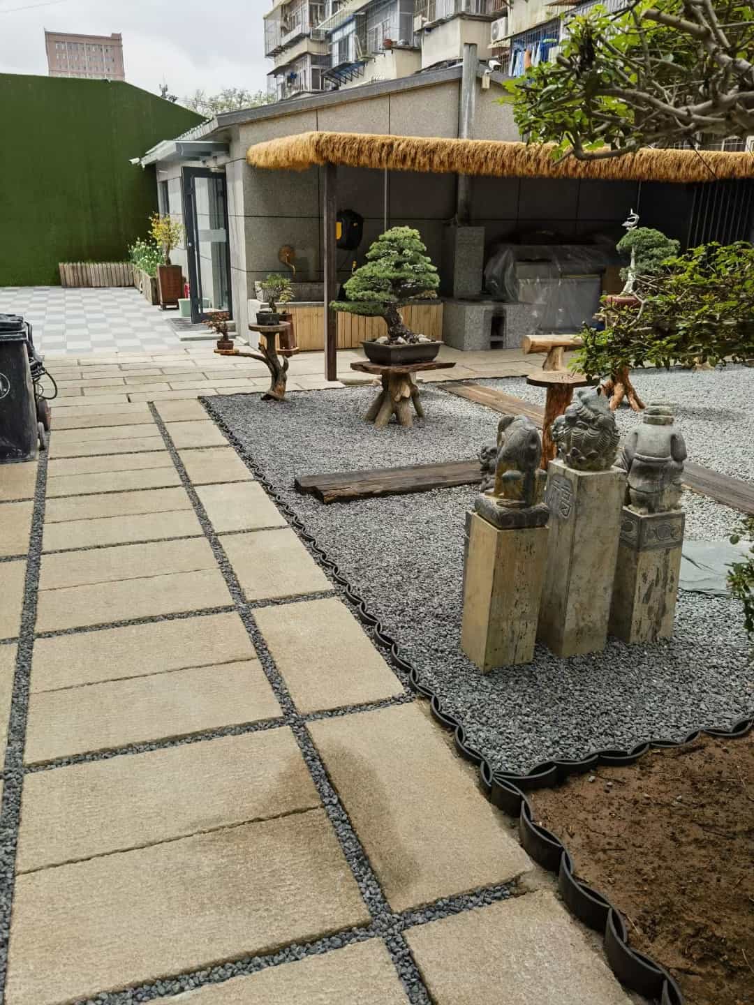牡丹江仿古石铺装效果