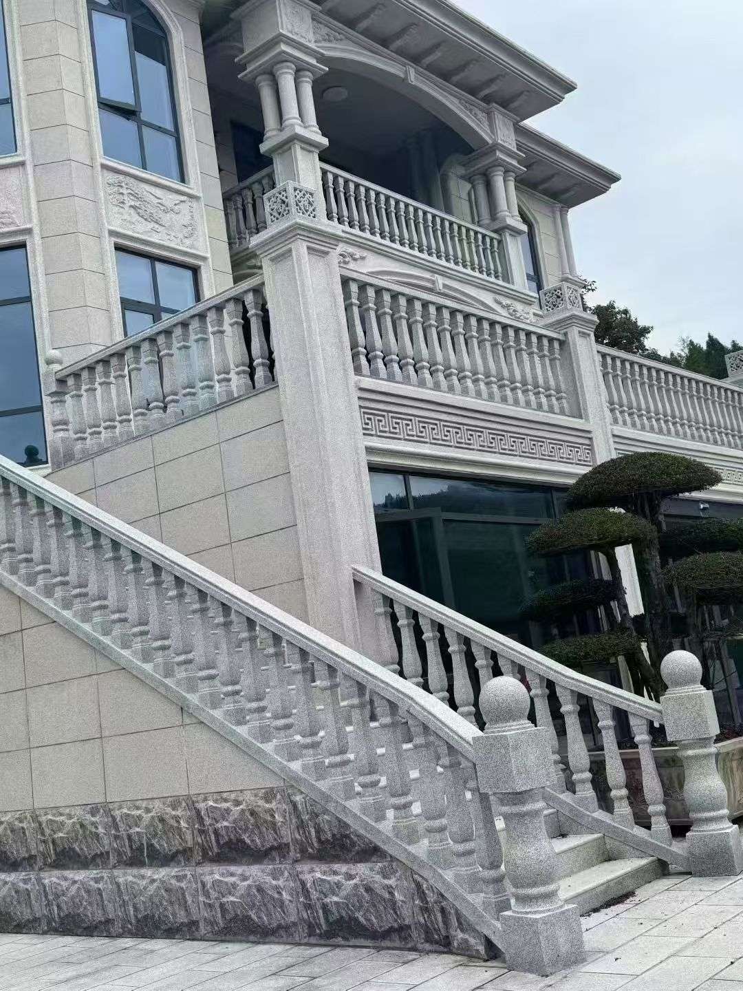 牡丹江 芝麻白别墅，栏杆